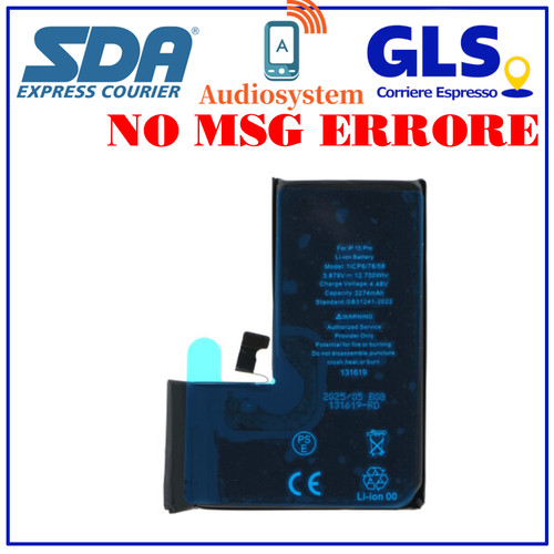 Batteria diagnosticabile per - diagnosticabile,
