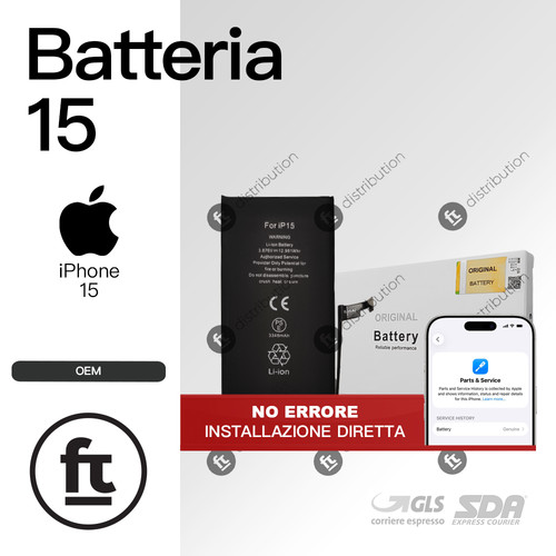 Apple batteria iphone oem - apple,