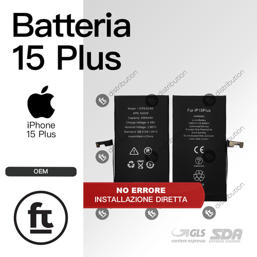 Apple batteria iphone - batteria, 15