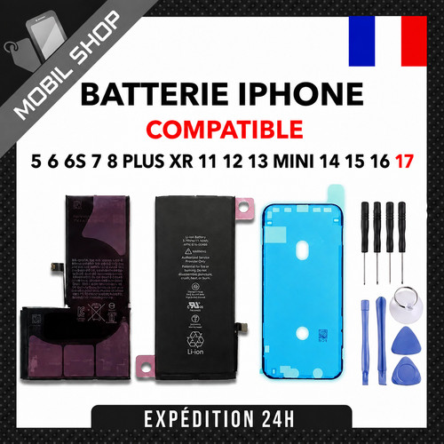 Batterie pour iphone 7 8 - pour, 6s