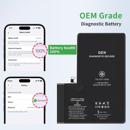 Batteria iphone pro - batteria, 15
