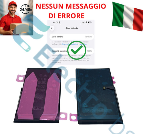 Batteria ricambio per apple - batteria,