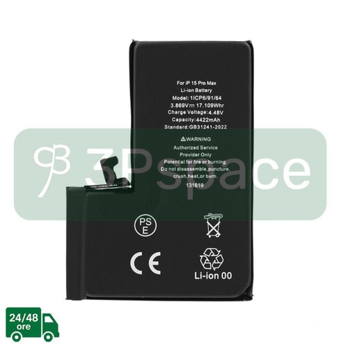 Batteria per iphone pro max - 15,