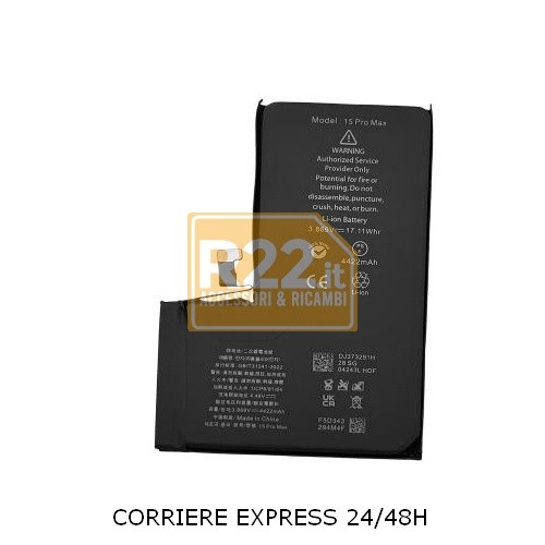 Batteria iphone pro max - 15,
