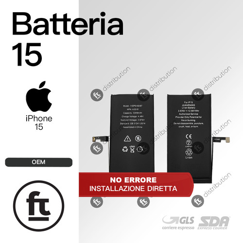 Apple batteria iphone oem - apple,